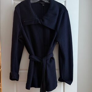 Ann Taylor Navy Trench Coat